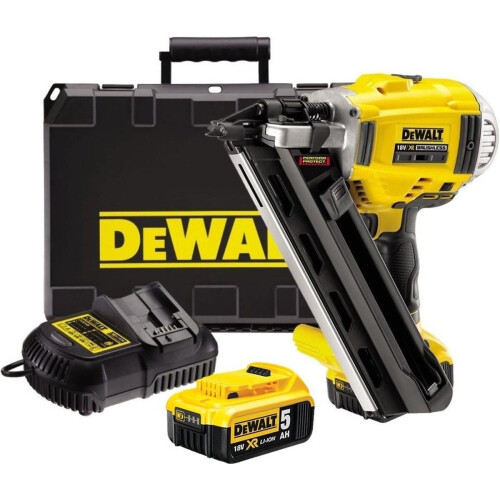 DeWalt DCN692P2 - 18V XR Accu Constructietacker - 5.0 Ah XR accu's en Brushless motor - (1 stuk)