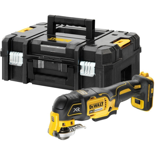 DeWalt DCS356NT-XJ - 18V XR Brushless Multitool - 3 snelheden - Geel zwart (zonder accu en lader) Tweedehands