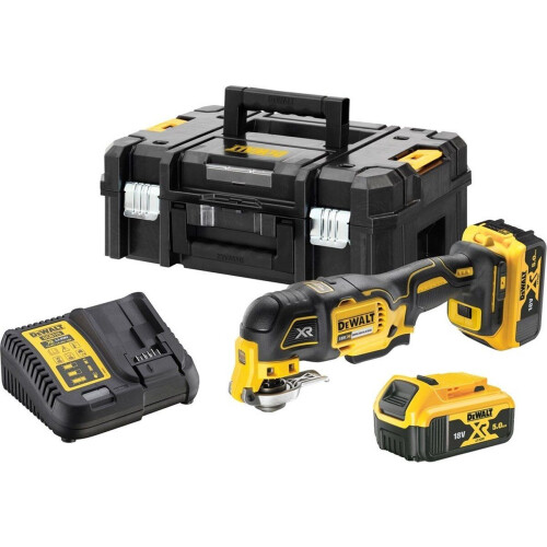 DeWALT DCS356P2 - Accu multitool - 18V XR 5.0Ah - TSTAK Tweedehands