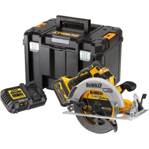 DeWALT DCS573T1 - Accu Cirkelzaag 18V XR - 190mm 6.0Ah FLEXVOLT ADV