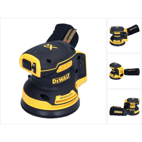 DeWalt DCW210N - Accu Excenterschuurmachine 18V XR - Stofzak en AirLock-systeem - 125 mm