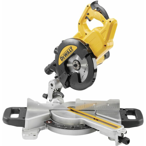 DeWalt DWS773 - Telescopische afkort- en verstekzaagmachine - 1300W - 216 x 30mm Tweedehands