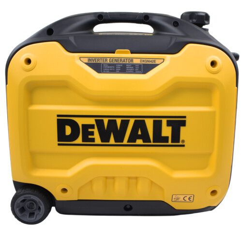 DeWALT DXGNi42E Inverter Benzine Generator 4200W – Geel/Zwart – 59,5 x 45 x 50 cm Tweedehands