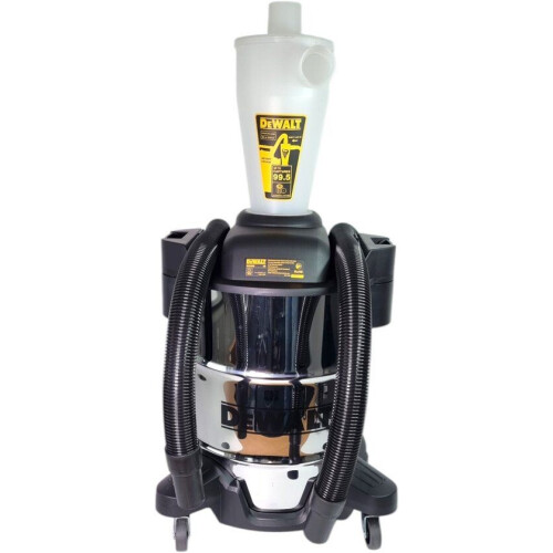 DeWALT DXVCS003 - Voorafscheider RVS 34L - Cyclonisch ontwerp - 99% stofscheiding