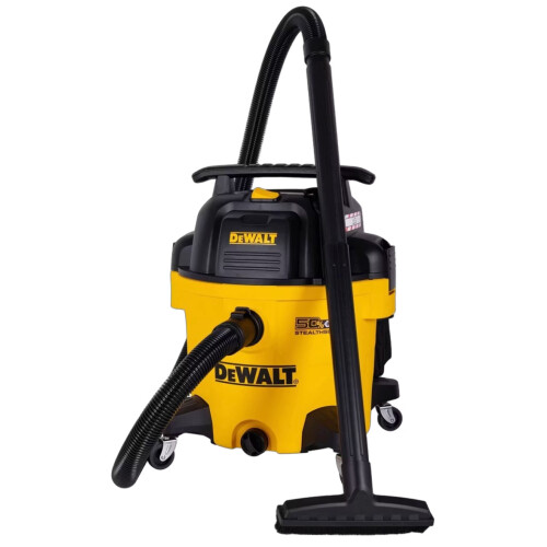 DeWalt Stealthsonic - Nat- & Droogzuiger DXV45P-QT - 960 W 45 l Stealthsonic-geluidsreductie - Geel