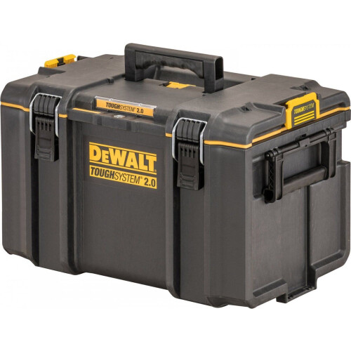 DeWALT ToughSystem 2.0 DS400 - Gereedschapskoffer - IP65 stof- en waterdicht - Zwart Geel Tweedehands