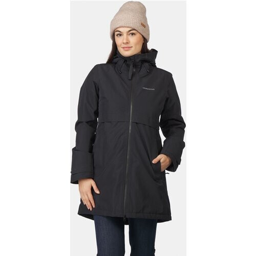 Didriksons Helle Parka 5 Dames Zwart Tweedehands
