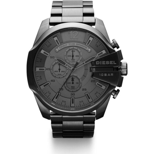 Diesel Chief DZ4282 - Herenhorloge 51 mm - Stalen band - Grijs