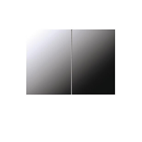 Differnz Brida Spiegelkast - 50 x 67,5 x 15 cm - 2 planken - Wit