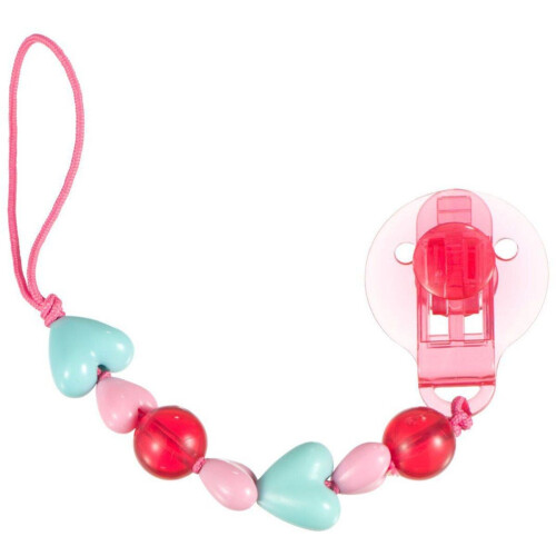 Difrax Speenkoord - Fopspeenketting - Veilige lengte - Roze Tweedehands