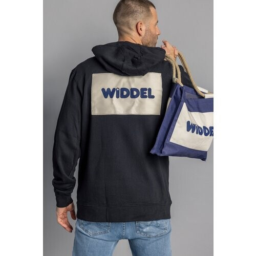 DIRTS mannen vegan Capuchon Widdel Zwart Tweedehands