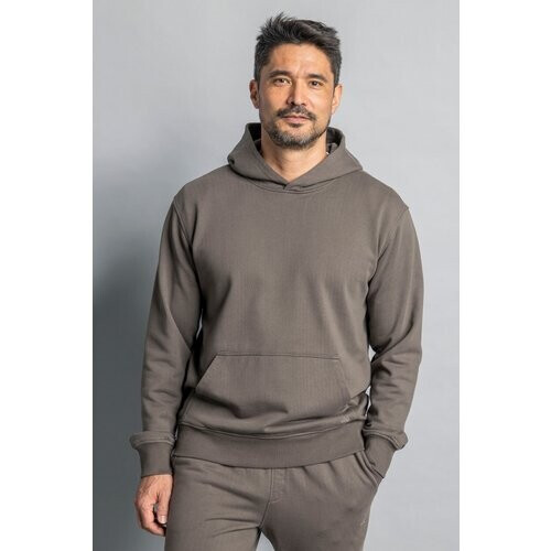 DIRTS mannen vegan Hoodie Classic Steenbruin Tweedehands
