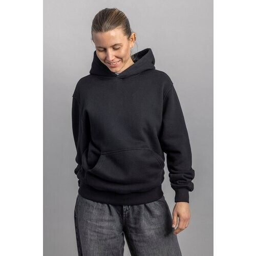 DIRTS mannen vegan Hoodie Oversized Zwart Tweedehands