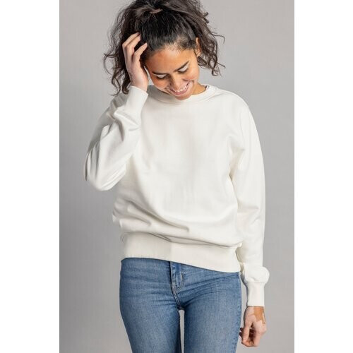 DIRTS mannen vegan Sweater Unisex Off-White Tweedehands