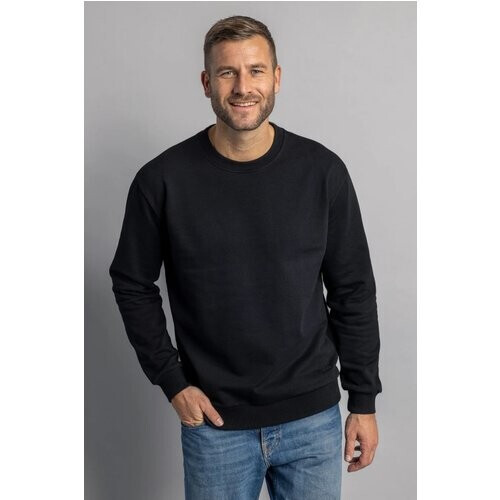 DIRTS mannen vegan Sweatshirt Classic Crewneck Zwart Tweedehands