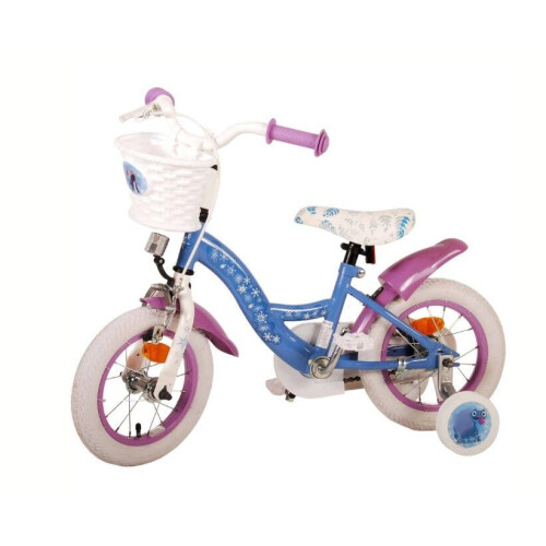 Disney Frozen 2 Kinderfiets - Meisjes - 12 inch - Blauw/Paars