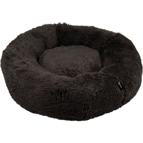 District 70 FUZZ Donut Hondenmand - Donutvormig - Extra Warm - Donker Grijs -Ø 100 cm Tweedehands