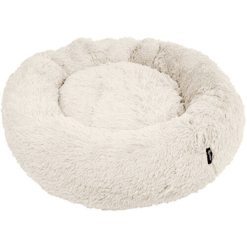 District 70 FUZZ - Donut Hondenmand - Extra LargeØ 100 cm - Merengue Tweedehands
