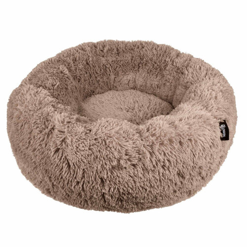 District 70 FUZZ Donut Hondenmand - Rond - Warm en comfortabel - Mocca - LargeØ 80 cm Tweedehands