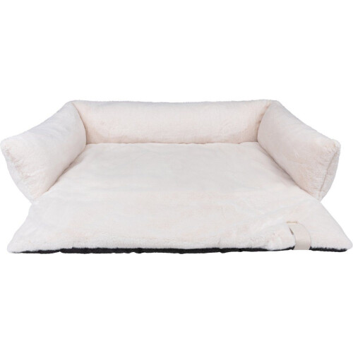 District 70 NUZZLE - Hondenmand voor op de bank - Zacht en afritsbaar - Merengue - Small: 65 x 75 cm Tweedehands