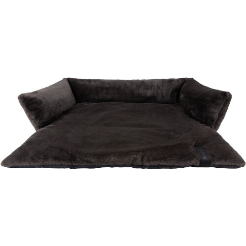 District 70 NUZZLE - Zachte Mand - Afritsbare Hoes - Medium 75 x 75 cm - Donker Grijs