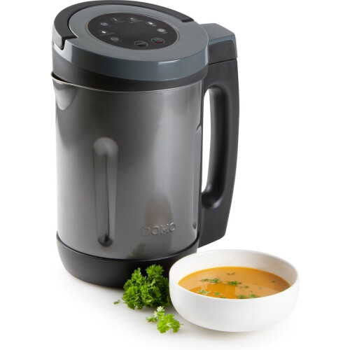 DOMO DO728BL - Soepmaker - Sauteerfunctie - 2,2 L - 7 Programma's - RVS/Zwart Tweedehands
