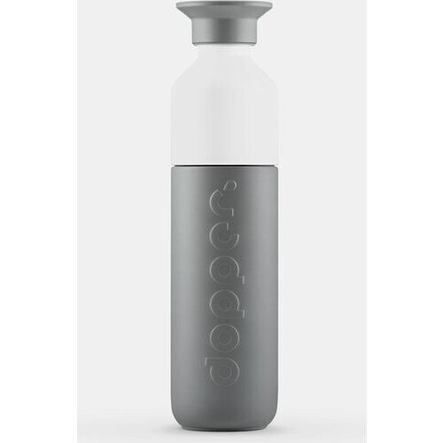 Dopper Insulated 580ML Mid Grey/White Tweedehands