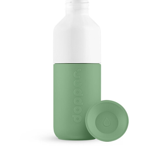 Dopper Steel - Drinkfles - 350 ml - Roestvrij staal - Fresh Green Tweedehands