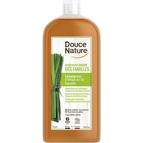 Douce Nature Shampoo & Douchegel Citroengras 1L Tweedehands