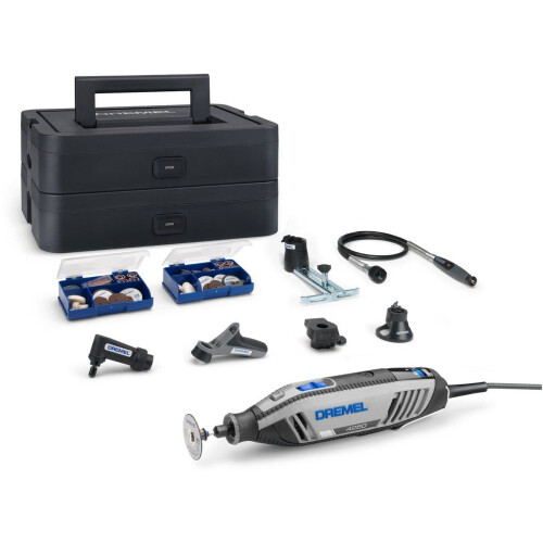 Dremel 4250-6/128 Platinum Editie - Roterend multigereedschap - 128 accessoires EZ SpeedClic - 6 hulpstukken Tweedehands