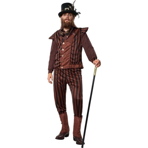 dressforfun - Steampunk gentleman XXL - verkleedkleding kostuum halloween verkleden feestkleding