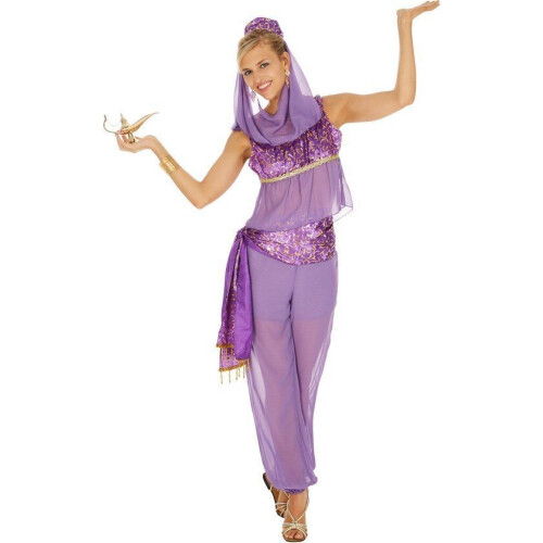 dressforfun Vrouwenkostuum - Betoverende Oosterse dame - Chiffon en satijn