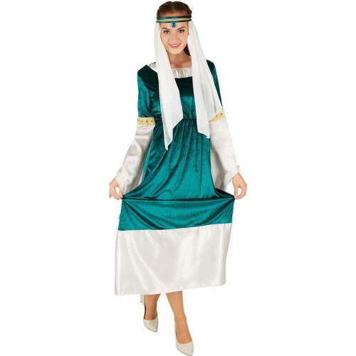 dressforfun - Vrouwenkostuum elfenprinses XXL - betoverende jurk met vleugelmouwen - satijn en fluweel