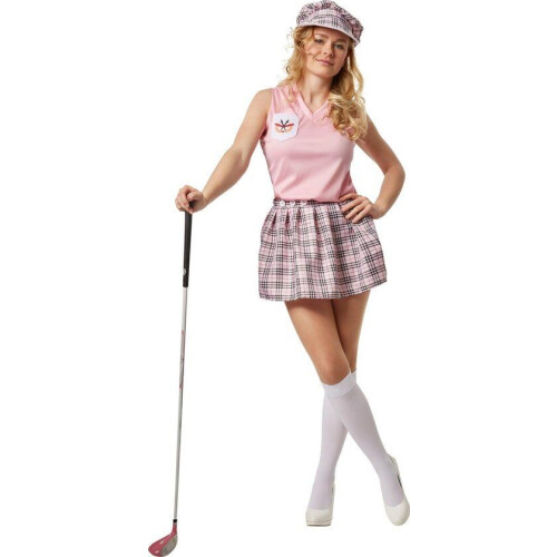dressforfun - Vrouwenkostuum golfster L - verkleedkleding kostuum halloween verkleden feestkleding Tweedehands