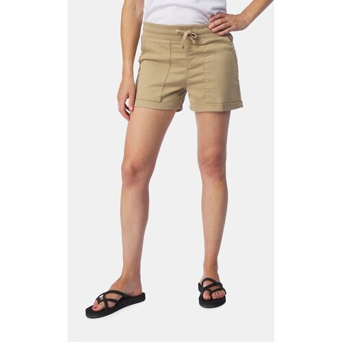 Duer No Sweat Everyday Short Dames Lichtbruin Tweedehands