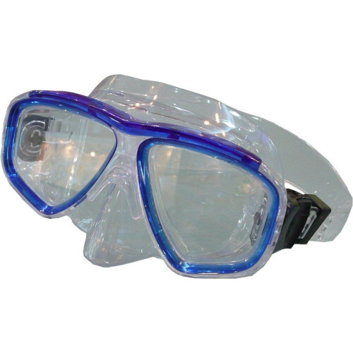 Duikmasker LYBRA blauw/transparant siltra Shallow