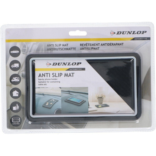 Dunlop Antislipmat 20 X 11 Cm Zwart