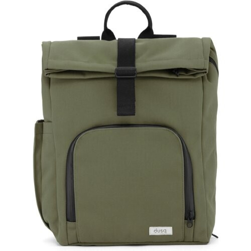 Dusq mannen vegan Rugzak Canvas Bosgroen