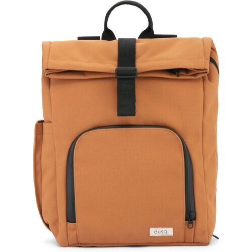 Dusq mannen vegan Rugzak Dagtocht Canvas Zonsondergang Cognac