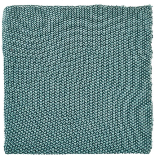 Dutch Decor Plaid Moss - Plaid 130x180 cm - 100% katoen - Blauw Tweedehands