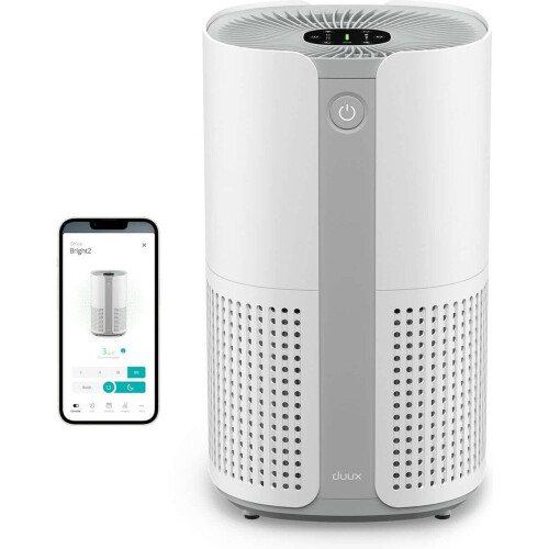 Duux Bright 2 - Smart Luchtreiniger - 210 CADR tot 42m² - HEPA 13 filter - Wit Tweedehands