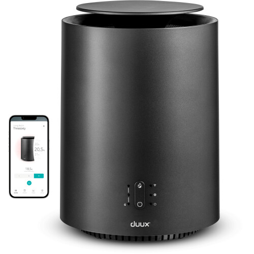 Duux Threesixty 2 - Elektrische Kachel - 1800W - Grijs