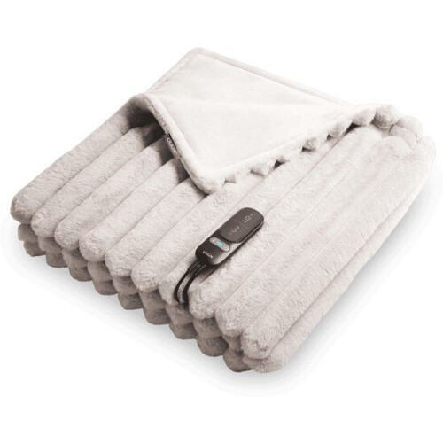 Duux Yentl - Elektrisch Warmtedeken 200x200 cm - 9 standen - Grijs Tweedehands
