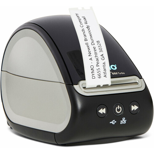 DYMO LabelWriter 550 Turbo - Labelprinter - Automatische labelherkenning tot 90 labels per minuut - Zwart Tweedehands