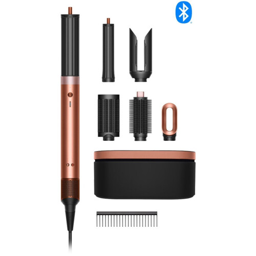 Dyson Airwrap Co-anda2x - Multistyler - 6-in-1 met Föhnborstel en Krulborstel - Amber Silk/Pink Champagne Tweedehands