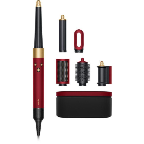 Dyson Airwrap i.d. - Multistyler - Föhnborstel Krulborstel - Red Velvet/Goud Tweedehands
