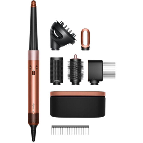 Dyson Airwrap i.d. - Multistyler - Krulborstel met app-verbonden functies - Amber Silk/Pink Champagne