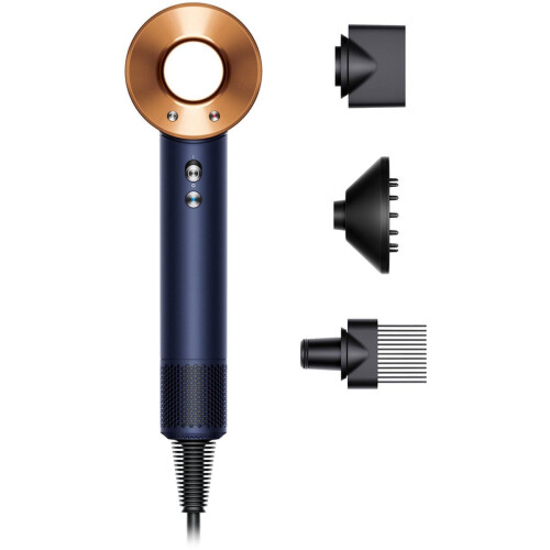 Dyson Supersonic™ Curly+Coily - Föhn - Sneldrogend zonder hitte - Pruisisch Blauw/Koper
