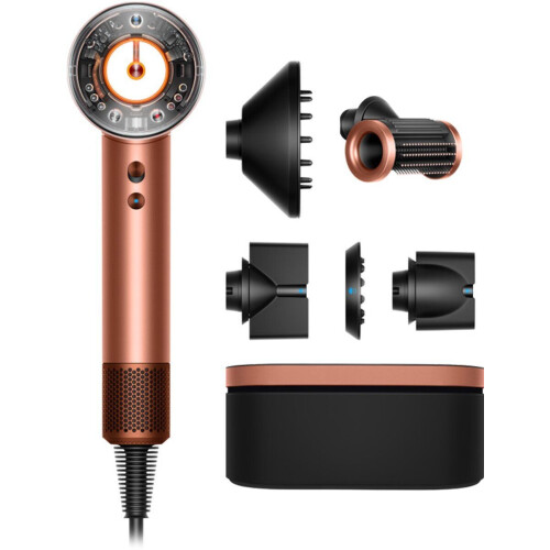 Dyson Supersonic Nural - Föhn - Intelligent drogen - Amber Silk/Pink Champagne