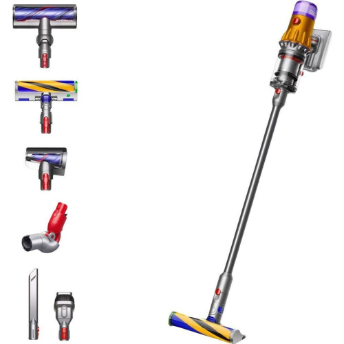 Dyson V12 Detect Slim Absolute - Stofzuiger - Draadloos - Zwart Tweedehands